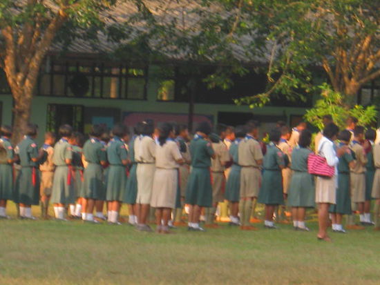 Thailand-Reisebericht   Schule Bangsaphan 