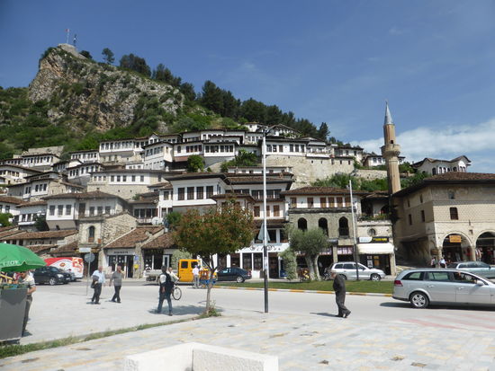 Berat - Stadtteil Managem (südliche Seite)