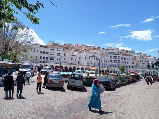Der Ort Moulay Idriss