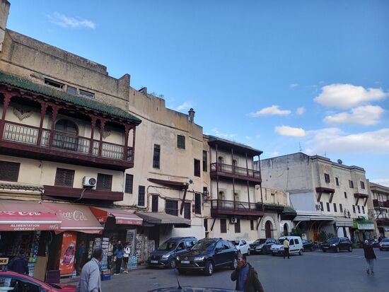 Ein paar Gehminuten weiter sieht es so aus.