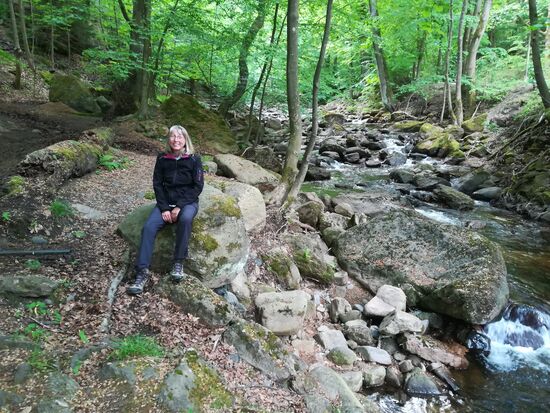 Der Fluss zieht uns sofort in seinen Bann.