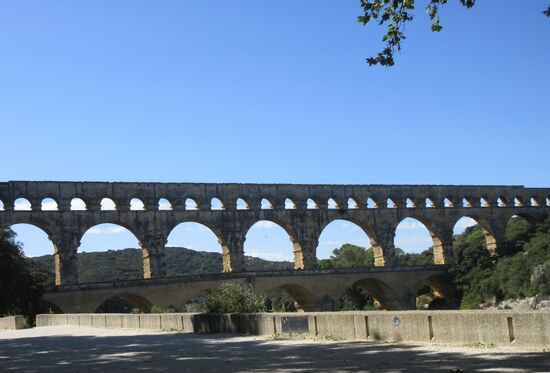 Nur Teil von Pont de Gard