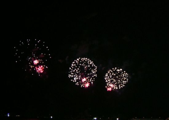 Feuerwerk am Australia Day