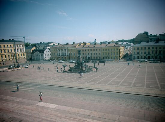 Blick auf den Senatsplatz