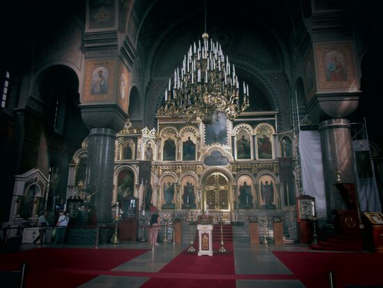 Im Inneren der Kathedrale