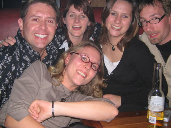 Paul,Michelle,Anne Seb and me
