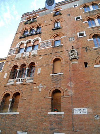 Dieser Palazzo wird gerade renoviert.