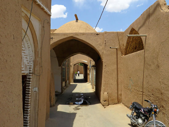 Unterwegs in der Altstadt von Yazd