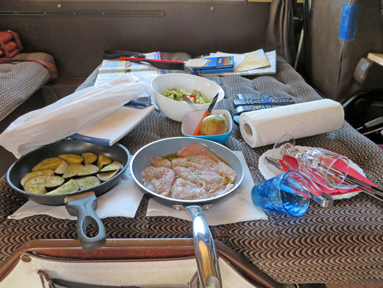 Vorbereitungen Abendessen