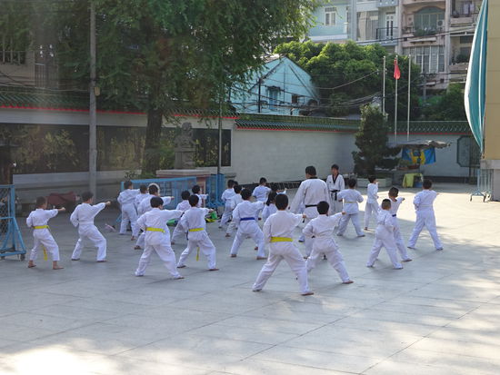 Hier wird auch die asiatische Kampfkunst gelehrt