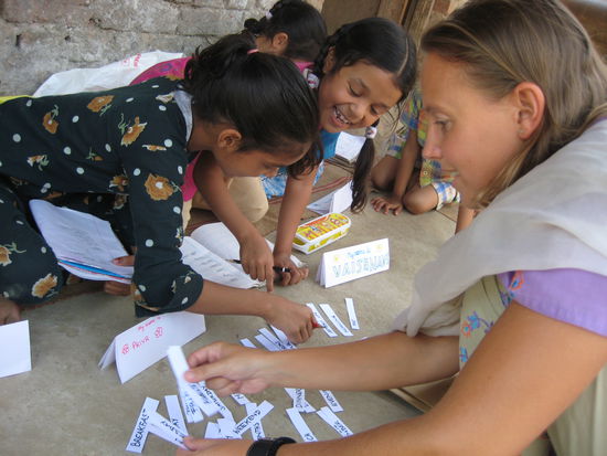 Afternoon course "Teaching English for Women" (my group consisted of 14 pupils between 4-10 years)