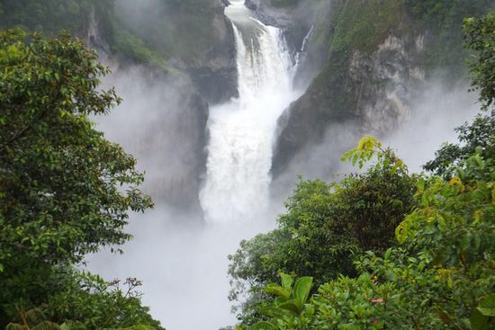 die Wassermassen waren unglaublich - ähnlich wie in Iguazu!