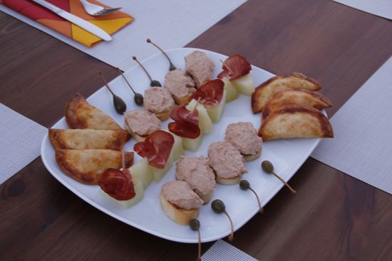 leckerer Vorspeisenteller