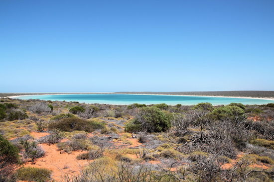 Auf dem Rückweg hielten wir an der Little Lagoon, die uns sehr gefiel.
