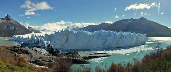 ...der Perito Moreno in seiner ganzen Ausdehnung