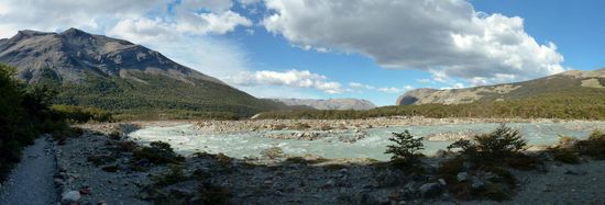 Campamento de Agostini am Rio Fitz Roy