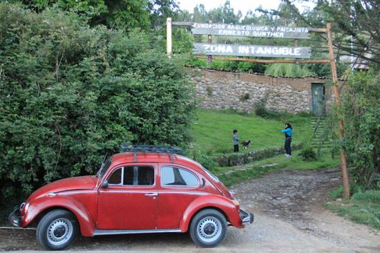 Südamerikaner lieben alte Autos, aber wir sind nicht mit dem alten Käfer gefahren....