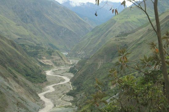 ...mit wundervollen Aussichten auf den "Urabamba"