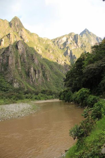 wir sind gelaufen und gelaufen, aber wie "Machu Picchu" sah kein Gipfel aus...