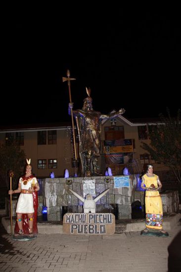 Agua Calientes, wir haben unser Etappen- Ziel erreicht...