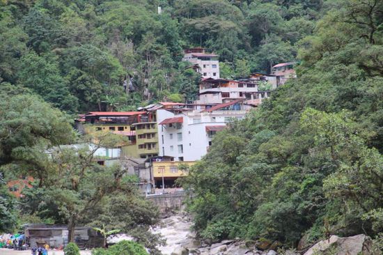 Agua Calientes noch einmal bei Tageslicht...